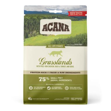 Acana - Acana Grasslands Kedi Maması 4,5 Kg - Tüm Irk ve Yaşam Evreleri İçin