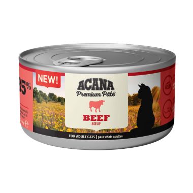 Acana - Acana Premium Pate (Ezme) Sığır Etli Kedi Konservesi 85 Gr