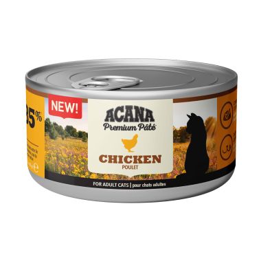 Acana - Acana Premium Pate (Ezme) Tavuk Etli Kedi Konservesi 85 Gr