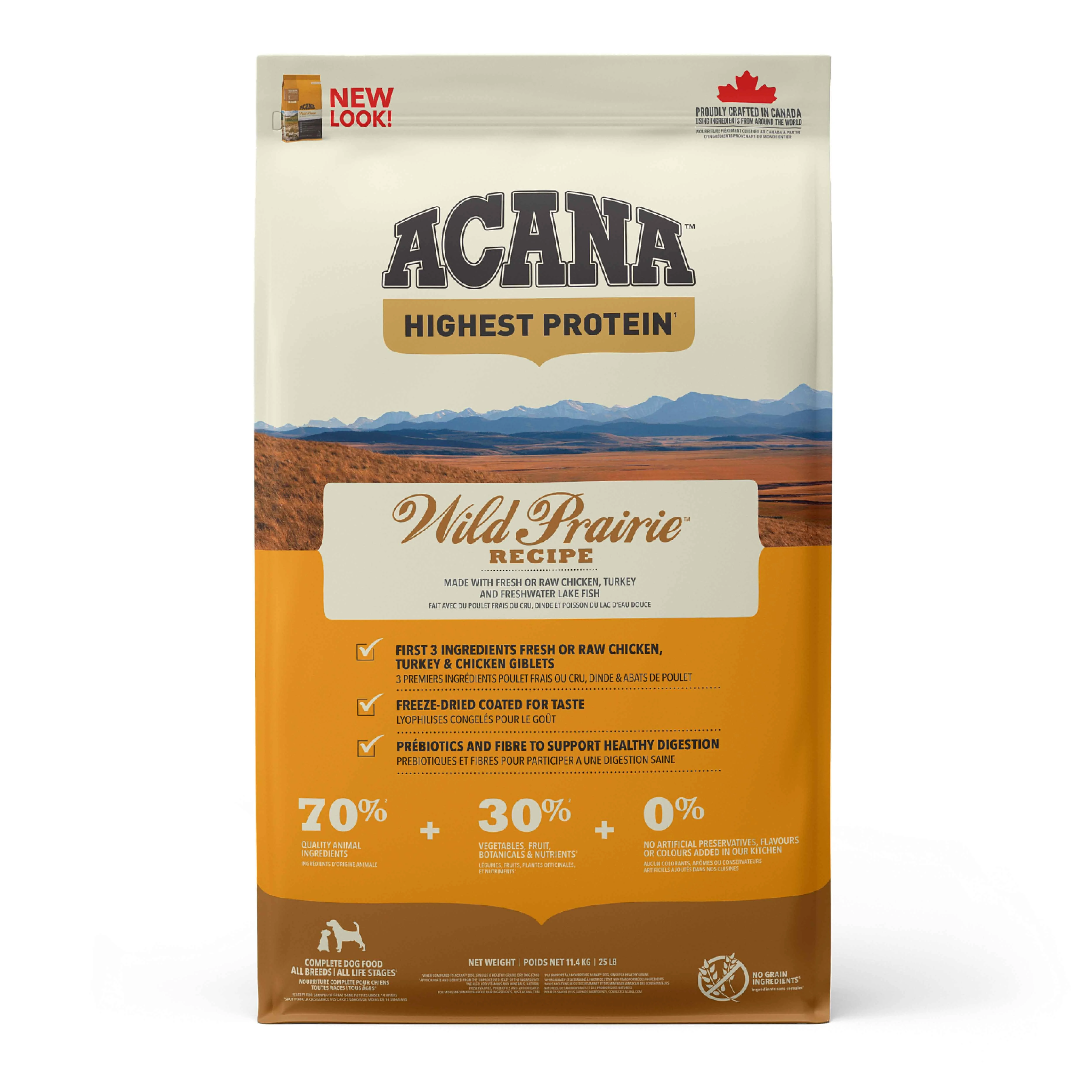 Acana - Acana Regionals - Wild Prairie Köpek Maması 11,4 Kg