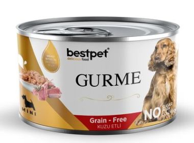 Bestpet - Bestpet Gurme - Adult Mini Lamb in Jelly Köpek Konservesi 200 Gr