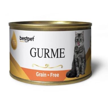 Bestpet - BestPet Gurme Jelly Tahılsız Somonlu Kedi Konservesi 100 Gr