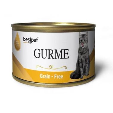 Bestpet - BestPet Gurme Jelly Tahılsız Tavuklu Kedi Konservesi 100 Gr