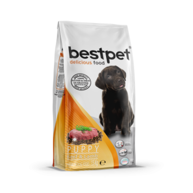 Bestpet - Bestpet Puppy Kuzu ve Dana Etli Yavru Köpek Maması 15 Kg