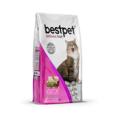 Bestpet - BestPet Selection Tavuklu Yetişkin Kedi Maması 400 Gr