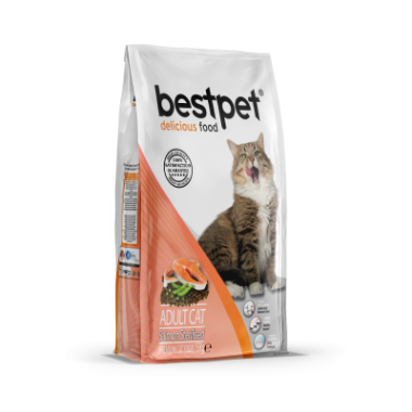 Bestpet - Bestpet Sterilised Somonlu Kısırlaştırılmış Kedi Maması 1 Kg