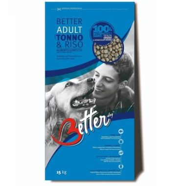 Better - Better Ton Balıklı ve Pirinçli Yetişkin Köpek Maması 15 Kg