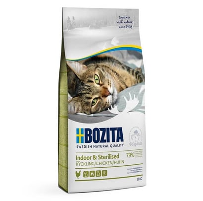 Bozita Indoor & Sterilised Tavuklu Kısırlaştırılmış Kedi Maması 10 Kg