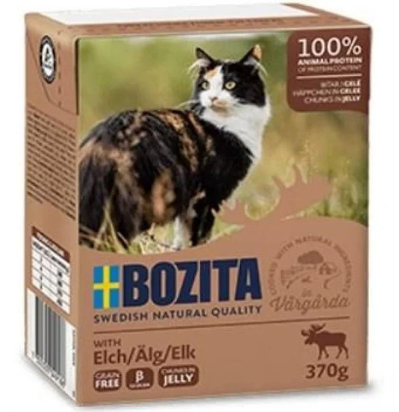 Bozita - Bozita Jöle İçinde Geyik Etli Konserve Kedi Maması 370 Gr