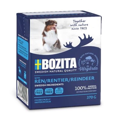 Bozita - Bozita Tetra Ren Geyikli Köpek Konservesi 370 Gr