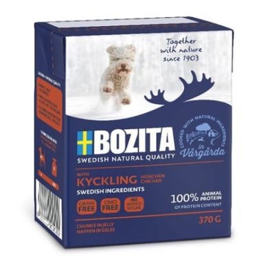 Bozita - Bozita Tetra Tavuklu Yavru Köpek Konservesi 370 Gr