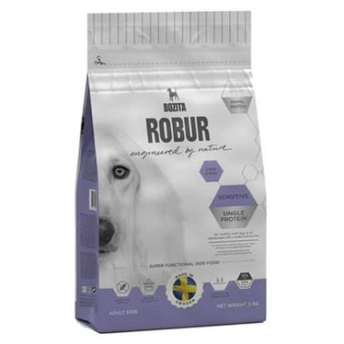 Bozita - Bozita Robur Sensitive Single Protein Kuzulu Köpek Maması 12,5 Kg