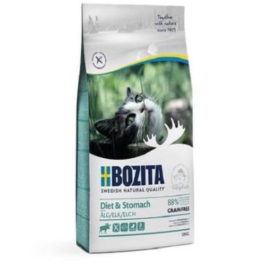 Bozita - Bozita Sensitive Diet&Stomach Geyik Etli Tahılsız Kedi Maması 10 Kg