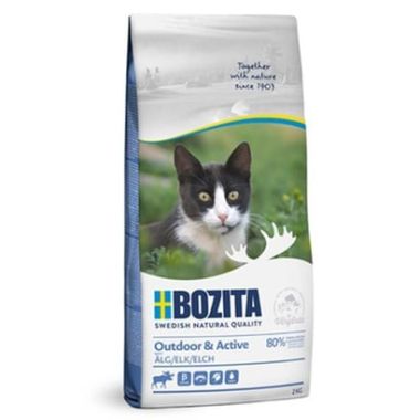 Bozita - Bozita Outdoor&Active Geyik Etli Kedi Maması 10 Kg