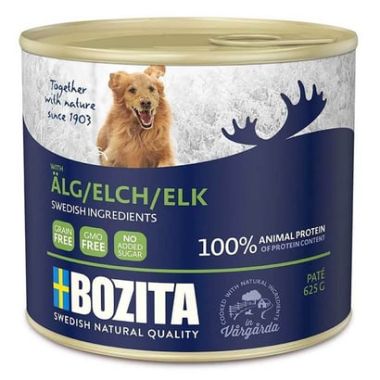 Bozita - Bozita Tahılsız Geyik Etli Köpek Konservesi 625 Gr