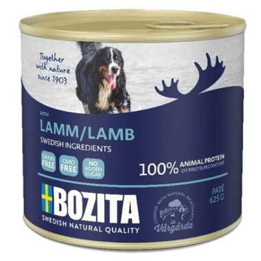 Bozita - Bozita Tahılsız Kuzu Etli Köpek Konservesi 625 Gr