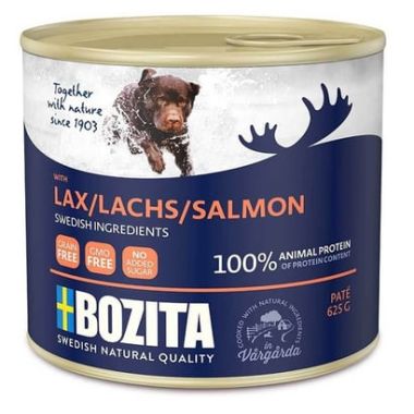 Bozita - Bozita Tahılsız Somon Etli Köpek Konservesi 625 Gr