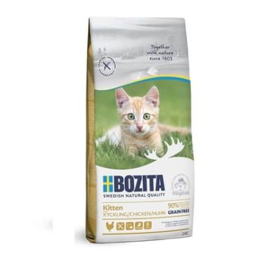 Bozita - Bozita Tavuklu Tahılsız Yavru Kedi Maması 10 Kg