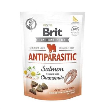 Brit Care - Brit Care Functional Snack Antiparasitic Somon ve Papatya Köpek Ödülü 150 Gr