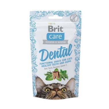 Brit Care - Brit Care Functional Snack Diş Sağlığı Kedi Ödül Maması 12*50 Gr