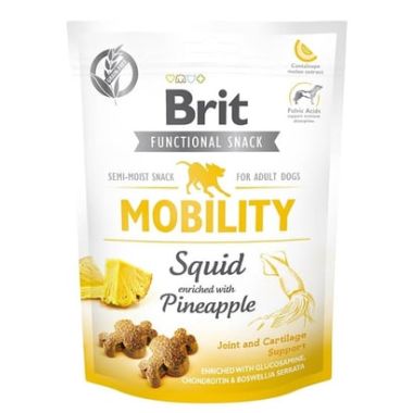 Brit Care - Brit Care Functional Snack Mobility Kalamar ve Ananaslı Köpek Ödülü 150 Gr