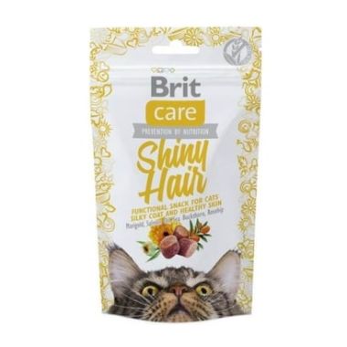 Brit Care - Brit Care Functional Snack Tüy Bakımı Kedi Ödül Maması 50 Gr
