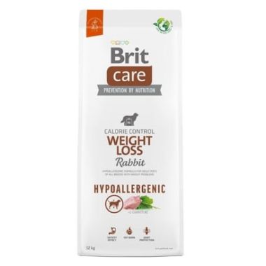 Brit Care - Brit Care Hypoallergenic Weight Loss Tavşanlı Köpek Maması 12 Kg