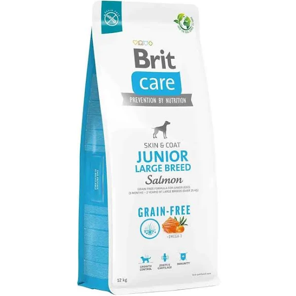 Brit Care - Brit Care Junior Large Breed Somonlu Tahılsız Köpek Maması 12 Kg