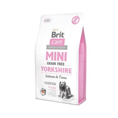 Brit Care - Brit Care Mini Yorkshire Somon ve Ton Balıklı Köpek Maması 2 Kg