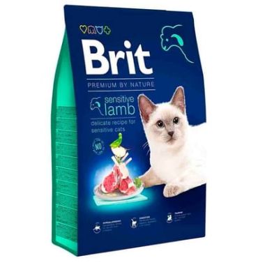 Brit Care - Brit Care Premium Nature Sensitive Kuzulu Kedi Maması 8 Kg