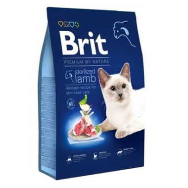 Brit Care - Brit Care Premium Nature Sterilised Kuzulu Kedi Maması 8 Kg