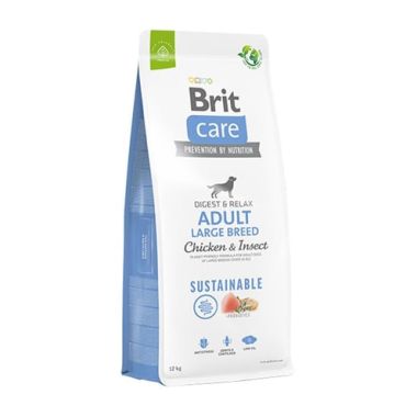 Brit Care - Brit Care Sustainable Adult Large Breed Larva ve Tavuk Etli Köpek Maması 3 Kg