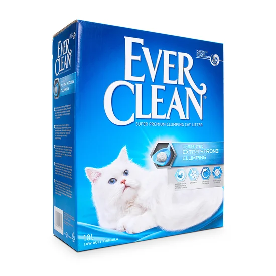 Ever Clean - Ever Clean Extra Strong Ekstra Güçlü Kokusuz Kedi Kumu 10 Lt