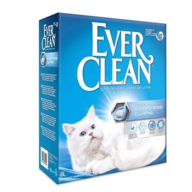 Ever Clean - Ever Clean Extra Strong Ekstra Güçlü Kokusuz Kedi Kumu 6 Lt