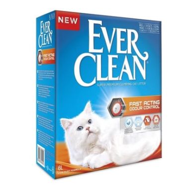 Ever Clean - Ever Clean Fast Acting Hızlı Koku Emen Kedi Kumu 6 Lt