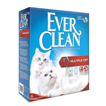 Ever Clean Multiple Cat Kedi Kumu 6 Lt