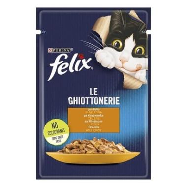 Felix - Purina Felix Agail Tavuk Etli Kedi Yaş Mama 85 Gr