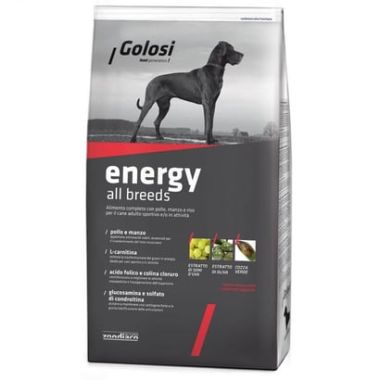 Golosi - Golosi Energy Tavuk ve Sığır Etli Yüksek Enerjili Köpek Maması 12 Kg