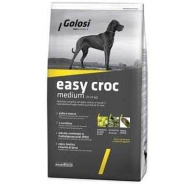 Golosi - Golosi Easy Croc Medium Tavuk ve Sığır Etli Orta Irk Köpek Maması 12 Kg