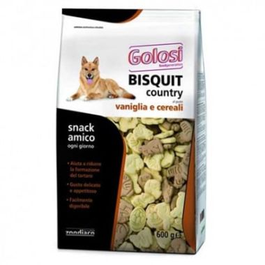 Golosi - Golosi Vanilyalı ve Tahıllı Köpek Bisküvisi 600 Gr