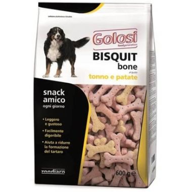Golosi - Golosi Ton Balıklı ve Patatesli Köpek Bisküvisi 600 Gr