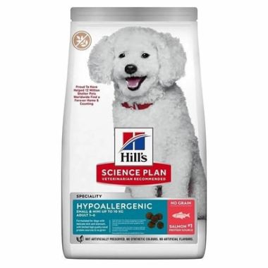 Hills Science Plan - Hypo-Allergenic Somonlu Küçük Irk Yetişkin Köpek Maması 6 Kg