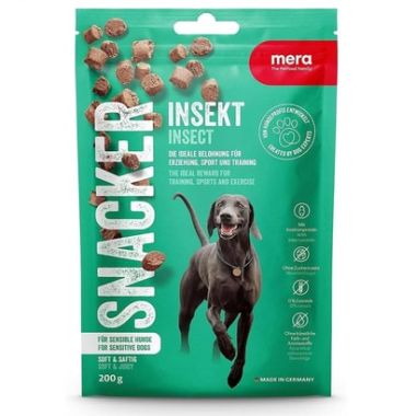 Mera - Mera Snacker Insect Yumuşak Köpek Ödülü 200 Gr