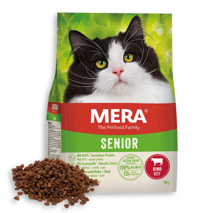 Mera Cat Senior Sığır Etli Kedi Maması 2 Kg - Thumbnail