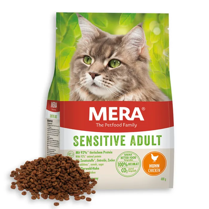 Mera Cat Sensitive Tavuklu Kedi Maması 10 Kg - Thumbnail