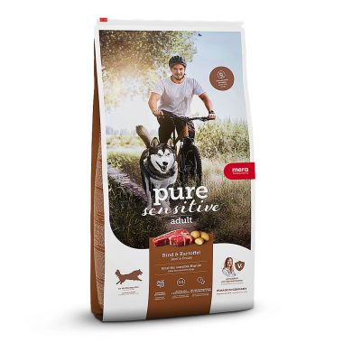 Mera - Mera Pure Sensitive Fresh Meat Biftekli ve Patatesli Köpek Maması 12,5 Kg