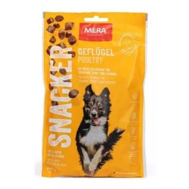 Mera - Mera Snacker Kanatlı Kümes Hayvanlı Yumuşak Köpek Ödülü 200 Gr