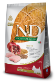 N&D Ancestral Grain Light Tavuk ve Nar Mini Adult Köpek Maması 2,5 Kg - Thumbnail