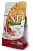 N&D Ancestral Grain Tavuk ve Nar Kedi Maması 1,5 Kg - Thumbnail