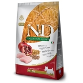 N&D Ancestral Grain Tavuk ve Nar Mini Senior Köpek Maması 2,5 Kg - Thumbnail